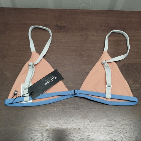 Tavik NWT Size Small Zepplin Swimsuit Separates Desert Clay Bikini TOP Only - Picture 3 of 6